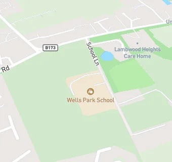 map for Wells Park School