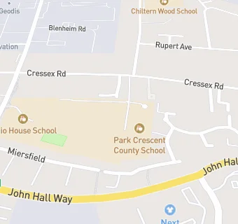 map for Chepping View Primary School