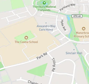 map for Caterlink At The Castle School