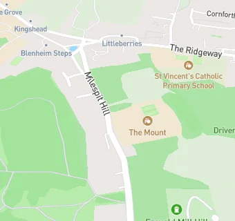 map for The Mount Mill Hill International School