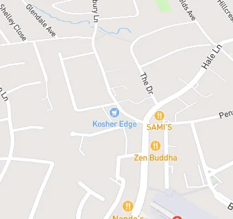 map for Kosher Edge Supermarket