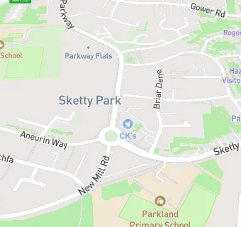 map for Sketty Pizza