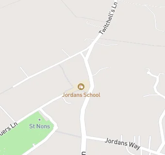 map for Jordans School