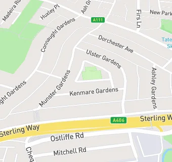 map for Mayfield Athletic Club