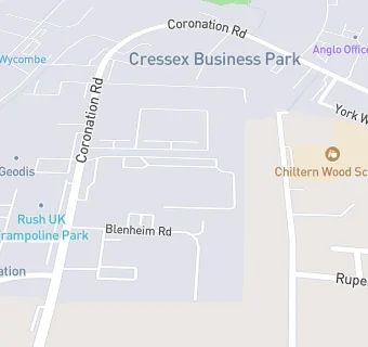 map for BaxterStorey At Instron Limited