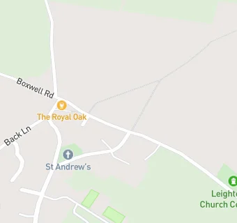 map for Bennetts Farm Shop