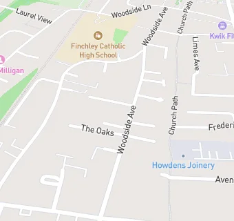 map for Laurel Way Playgroup