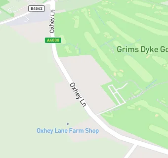 map for Grimsdyke Golf Club