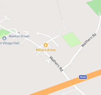 map for Millers Arms