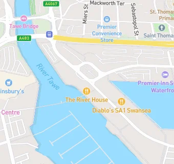 map for The River House