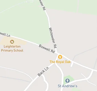map for Caterlink At Leighterton County Primary School