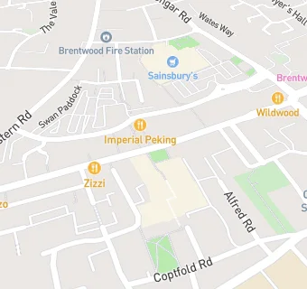 map for NEST BRENTWOOD CREPERIE