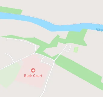 map for Rush Court Nursing Home