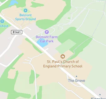 map for St Pauls Church