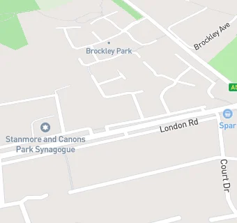 map for Watling Medical Centre Stanmore