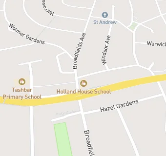 map for Holland House School