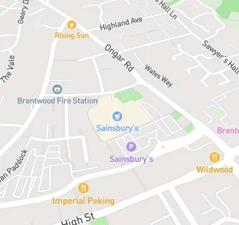 map for Sainsbury's