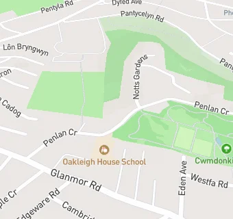 map for Oakleigh House School