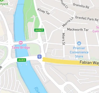 map for The New Riverside Fish Bar