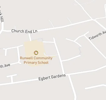 map for Runwell Community Primary School