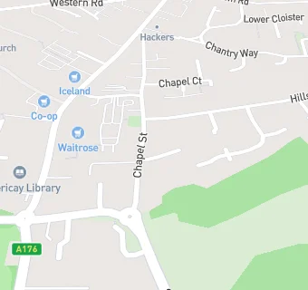 map for Chapel Street Surgery