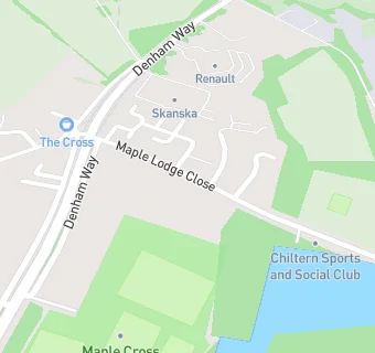 map for Chiltern Sports & Social Club