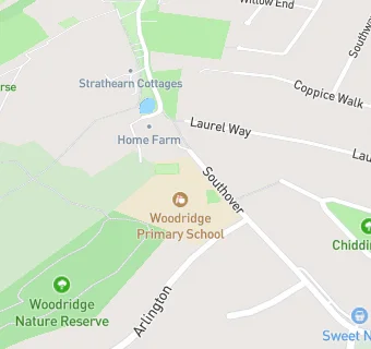 map for Woodridge Primary School