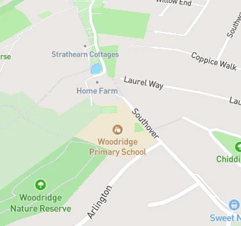 map for Woodridge Primary School