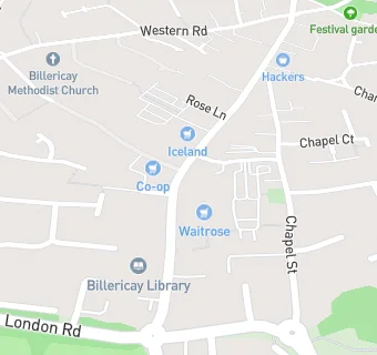 map for Waitrose