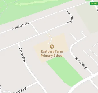 map for Eastbury Farm Primary School