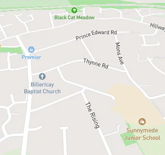 map for Sunnymede Junior School