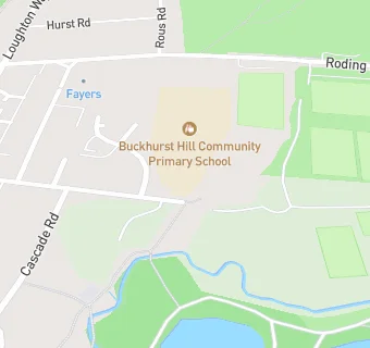 map for Buckhurst Hill Community Primary School