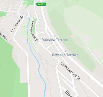 map for Nantymoel Hotel