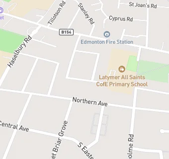 map for Latymer All Saints C Of E Primary School