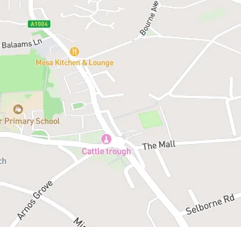 map for Selborne Bowling Club