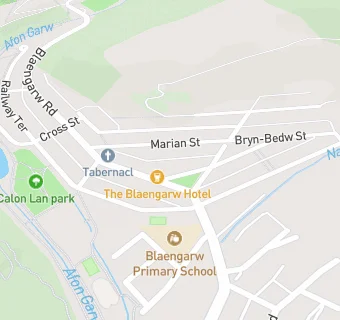 map for The Blaengarw Hotel