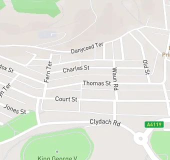 map for Thomas Street Stores