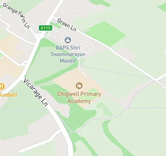 map for Chigwell Primary School