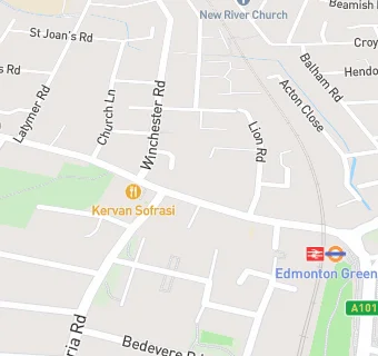 map for North London Clinic