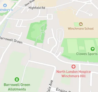 map for Northampton Exiles Cricket Club