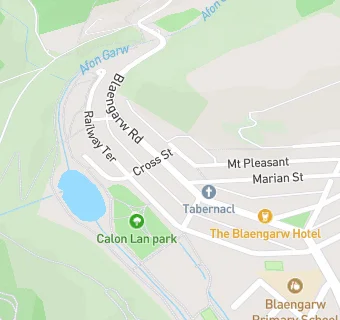 map for Blaengarw Community Pantry