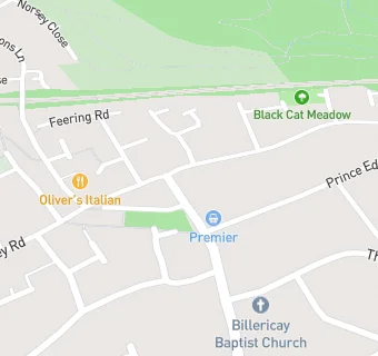 map for Green's Farm Lane Conveneince Store