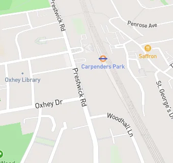 map for Tesco Express