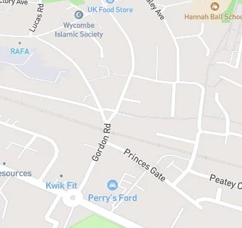 map for Kirks Stores