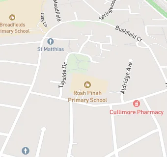 map for Rosh Pinah Primary School