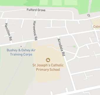 map for St Joseph Catholic Primary School