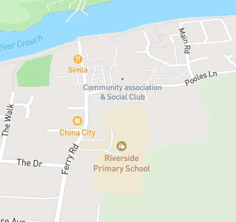 map for Riverside Junior School