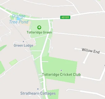 map for Totteridge Millhillians Cricket Club