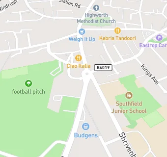 map for Budgens Highworth, Peregrine Retail Ltd