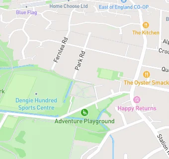 map for Burnham Sports Club